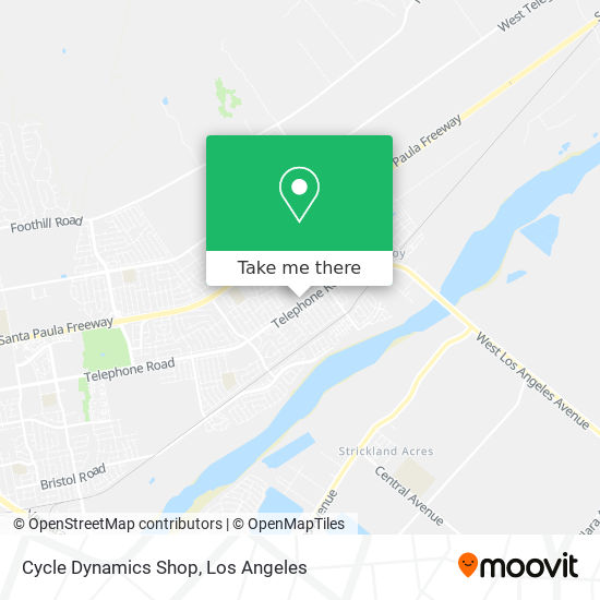 Mapa de Cycle Dynamics Shop