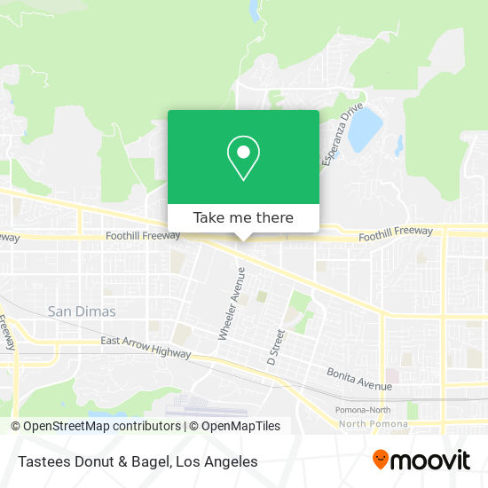 Tastees Donut & Bagel map