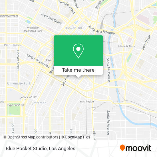 Blue Pocket Studio map