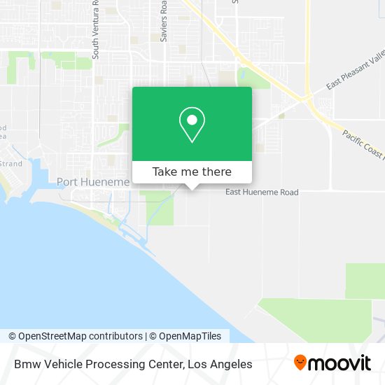 Bmw Vehicle Processing Center map