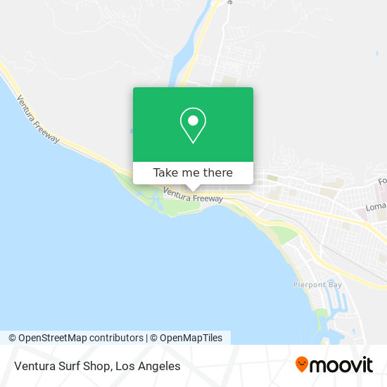 Ventura Surf Shop map