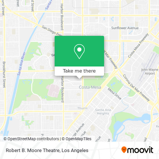 Robert B. Moore Theatre map