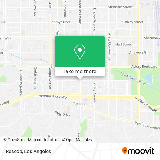 Reseda map