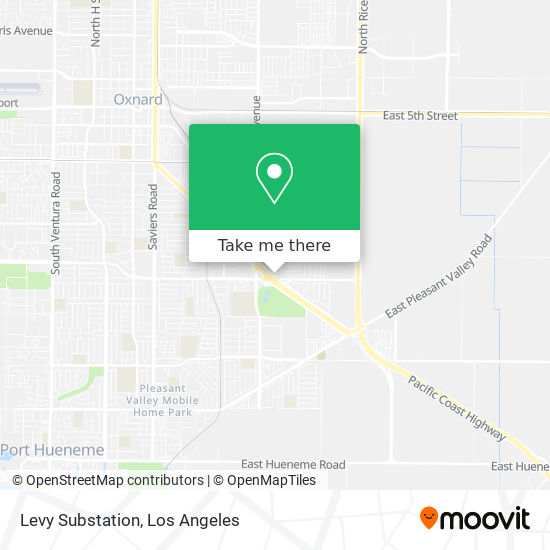 Levy Substation map