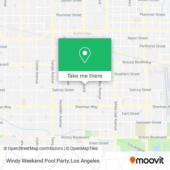 Windy Weekend Pool Party map