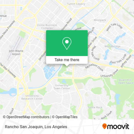 Rancho San Joaquin map
