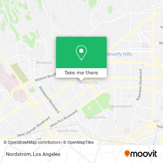 Mapa de Nordstrom