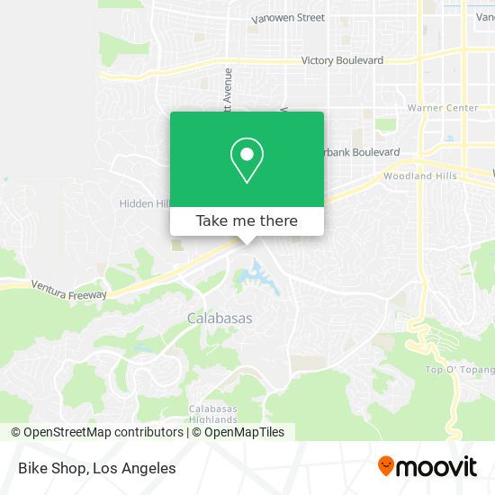 Bike Shop map