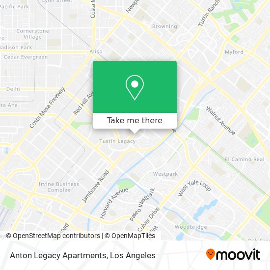 Mapa de Anton Legacy Apartments