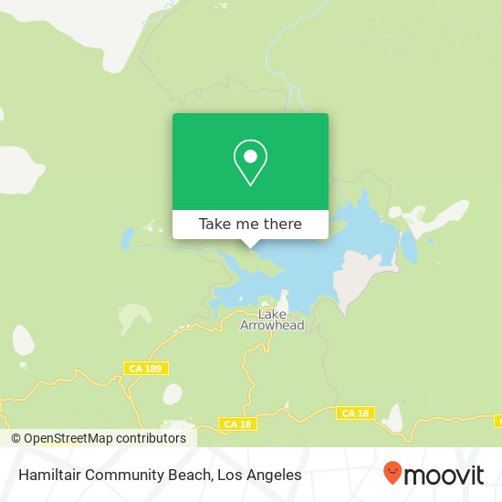 Mapa de Hamiltair Community Beach