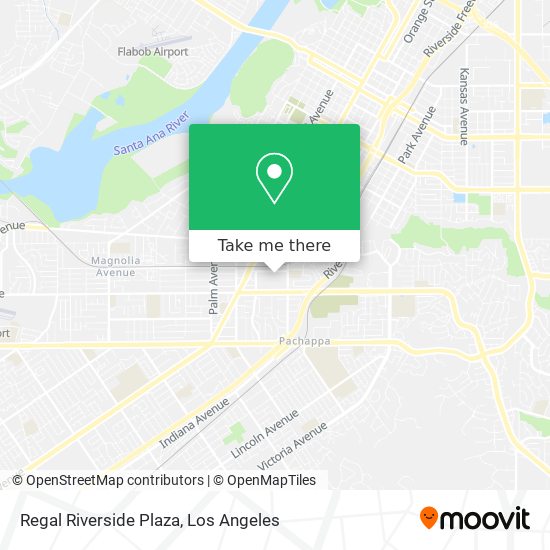 Regal Riverside Plaza map