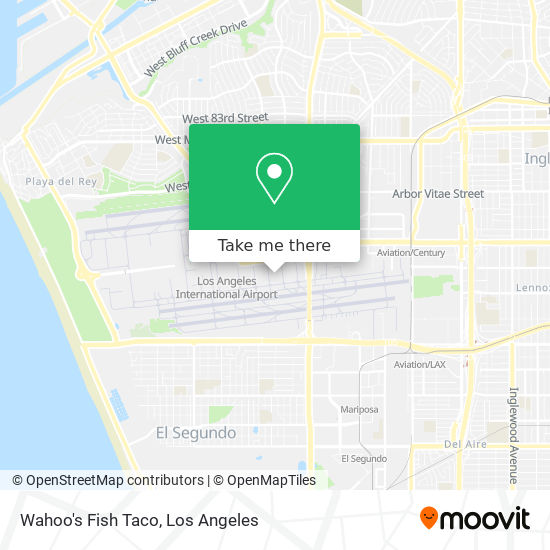 Mapa de Wahoo's Fish Taco