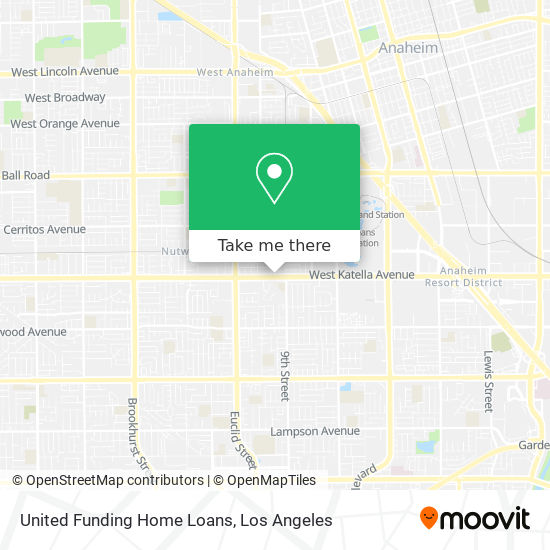 United Funding Home Loans map