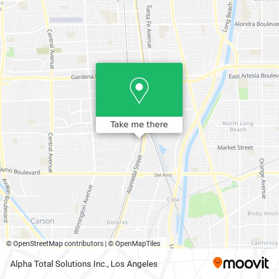 Alpha Total Solutions Inc. map