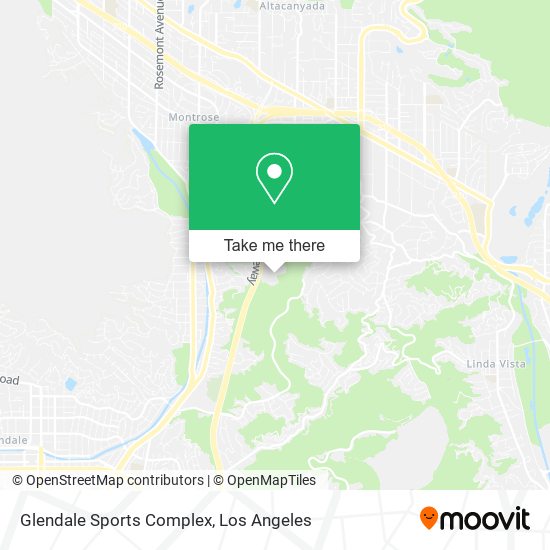 Mapa de Glendale Sports Complex