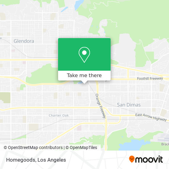 Homegoods map