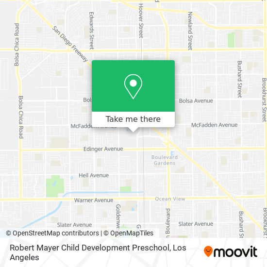 Mapa de Robert Mayer Child Development Preschool