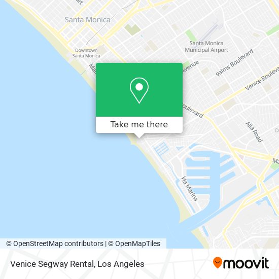 Venice Segway Rental map