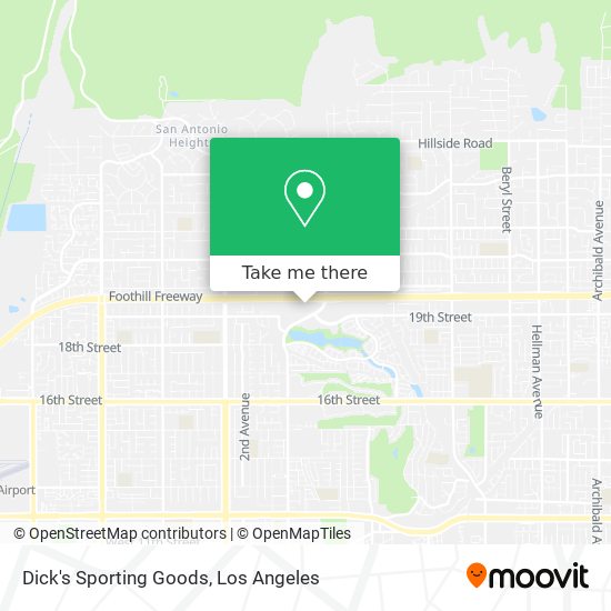 Mapa de Dick's Sporting Goods