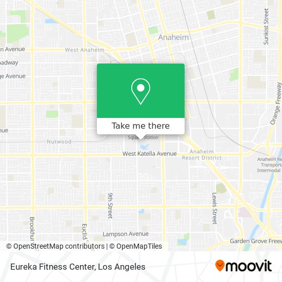 Mapa de Eureka Fitness Center
