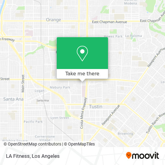 Mapa de LA Fitness