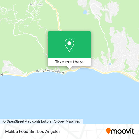 Malibu Feed Bin map