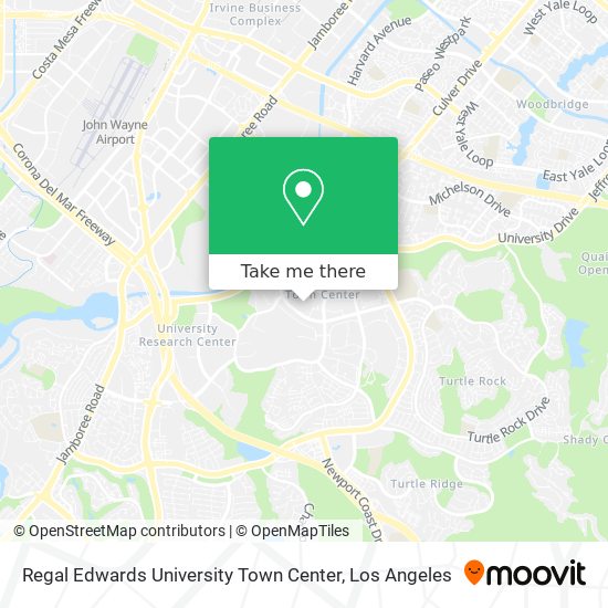 Regal Edwards University Town Center map