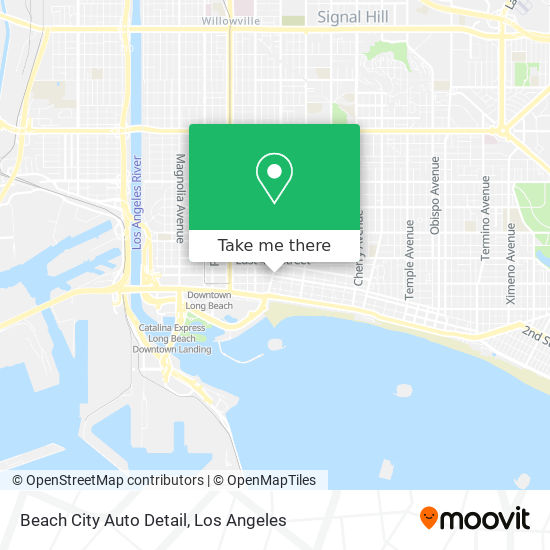 Beach City Auto Detail map