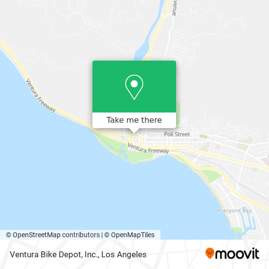 Ventura Bike Depot, Inc. map