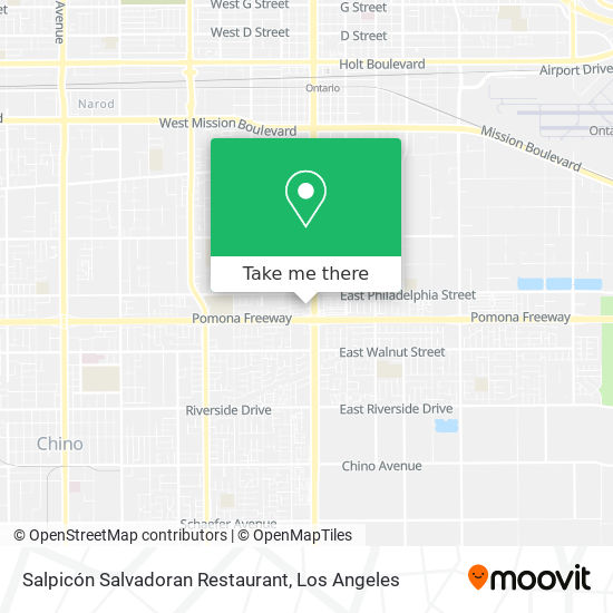 Mapa de Salpicón Salvadoran Restaurant