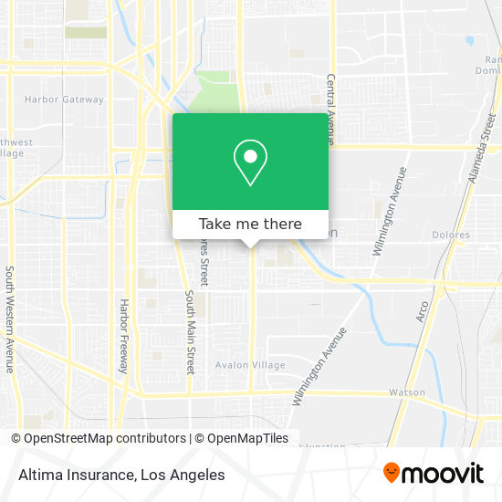 Mapa de Altima Insurance