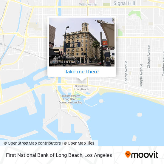 Mapa de First National Bank of Long Beach