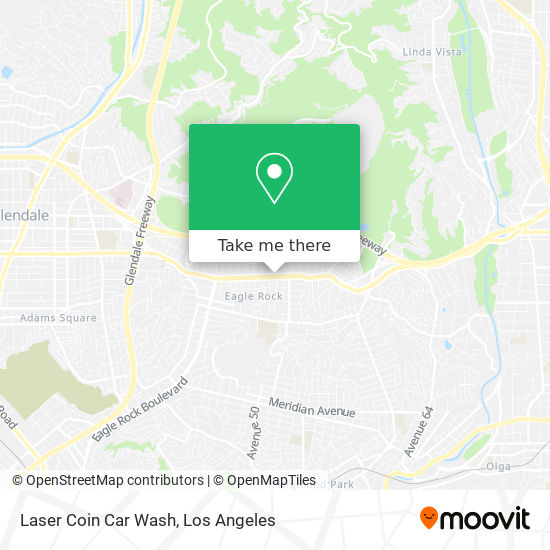 Laser Coin Car Wash map