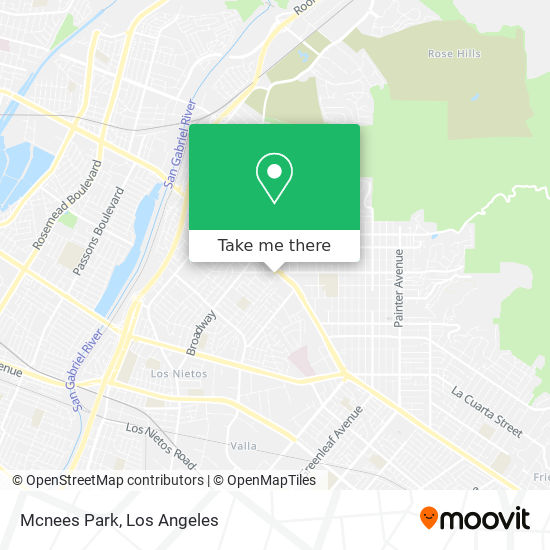 Mapa de Mcnees Park