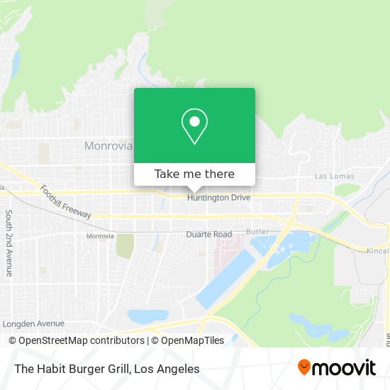 The Habit Burger Grill map