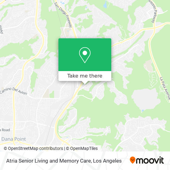 Atria Senior Living and Memory Care map