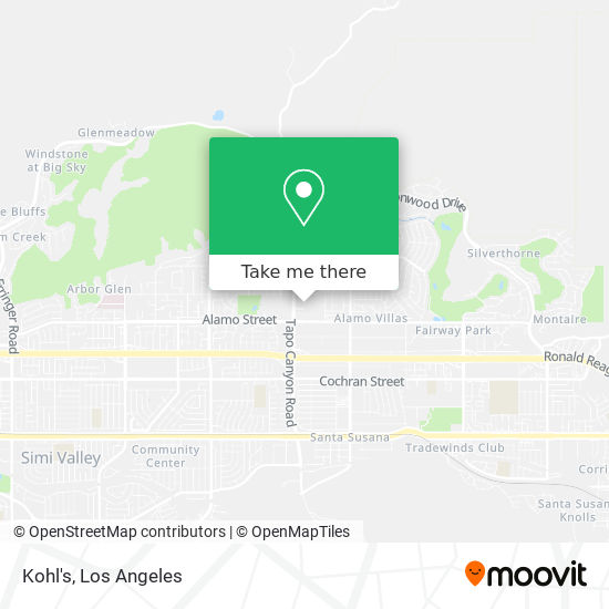 Kohl's map