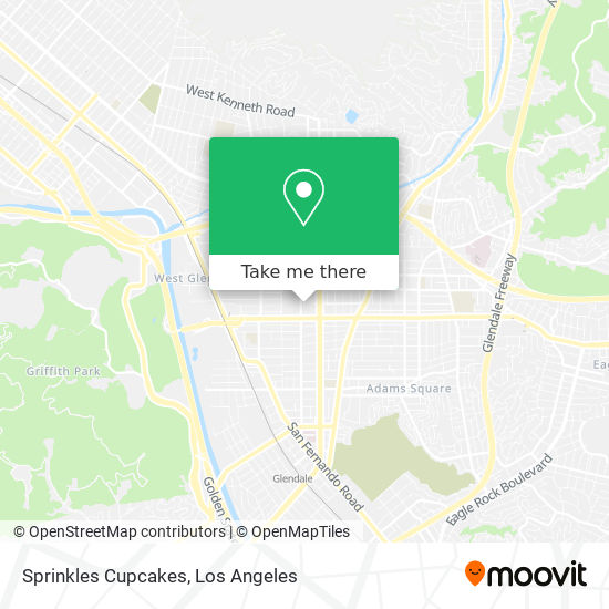 Sprinkles Cupcakes map