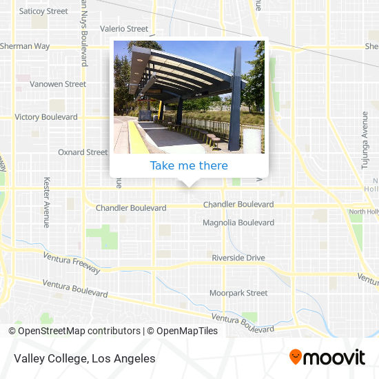 Valley College map