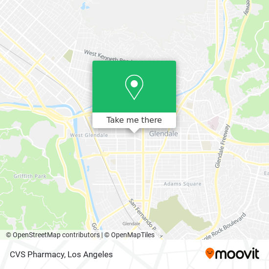 CVS Pharmacy map