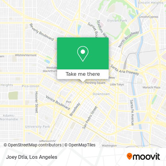 Mapa de Joey Dtla