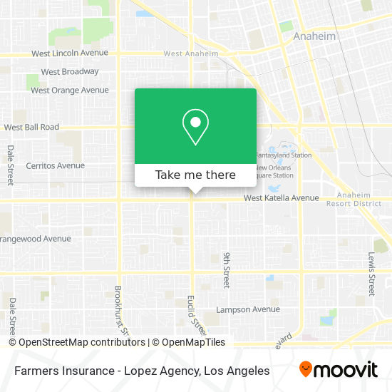 Farmers Insurance - Lopez Agency map