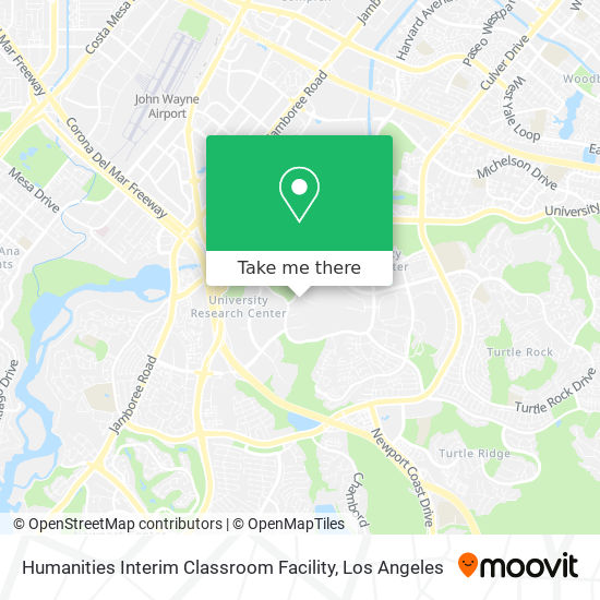 Mapa de Humanities Interim Classroom Facility