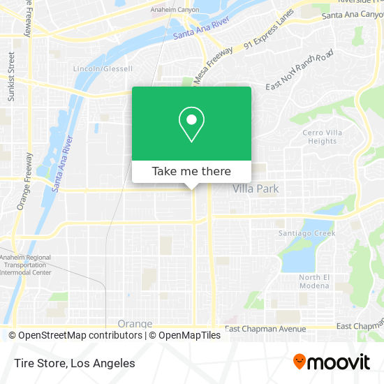 Tire Store map