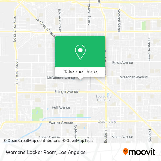 Women's Locker Room map