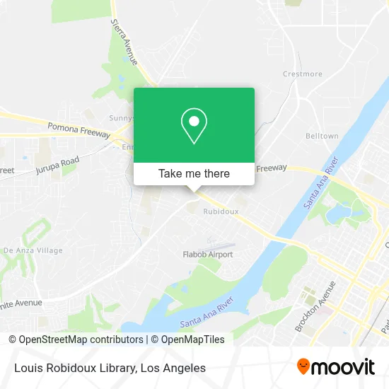 Louis Robidoux Library map