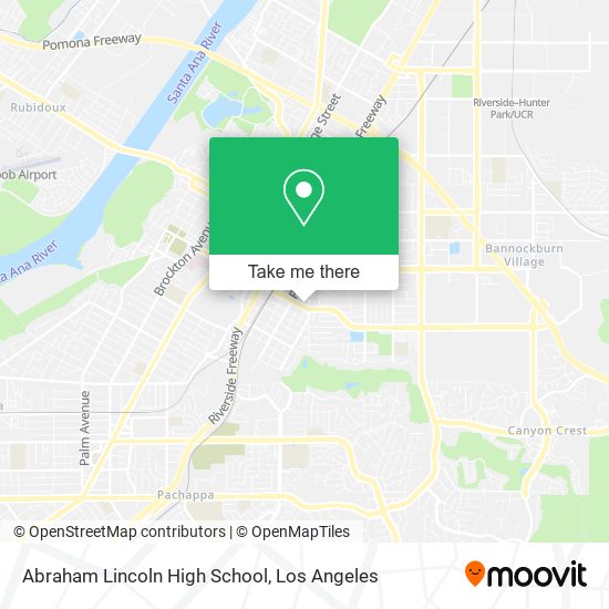 Mapa de Abraham Lincoln High School