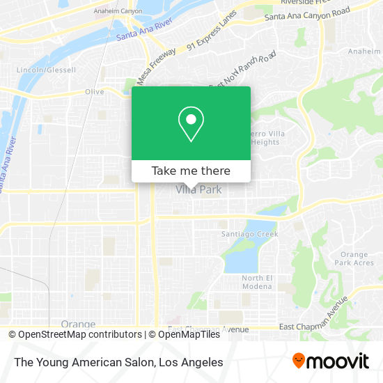 Mapa de The Young American Salon