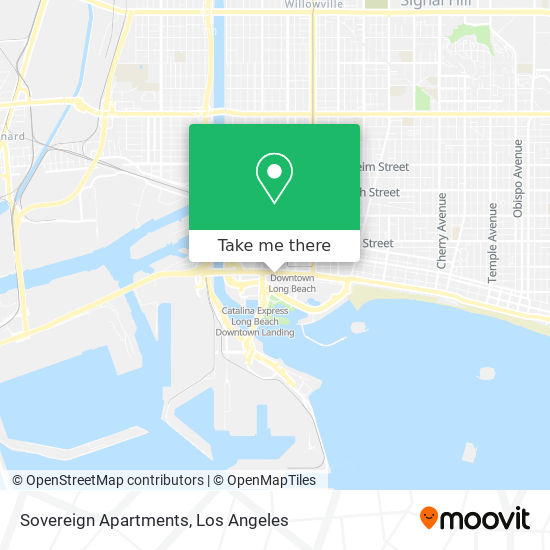 Sovereign Apartments map