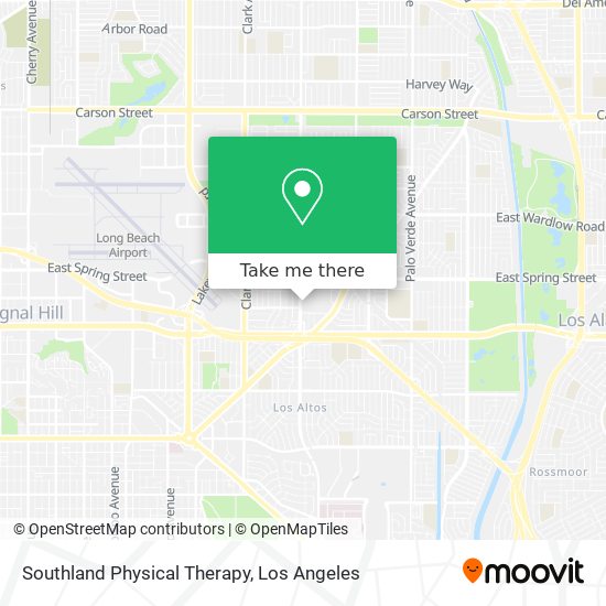 Southland Physical Therapy map